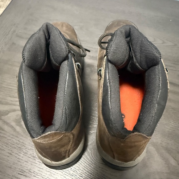 Hi-Tec Mens Altitude II Waterproof Hiking Mid Top Brown Boots Size 11 - Picture 3 of 9